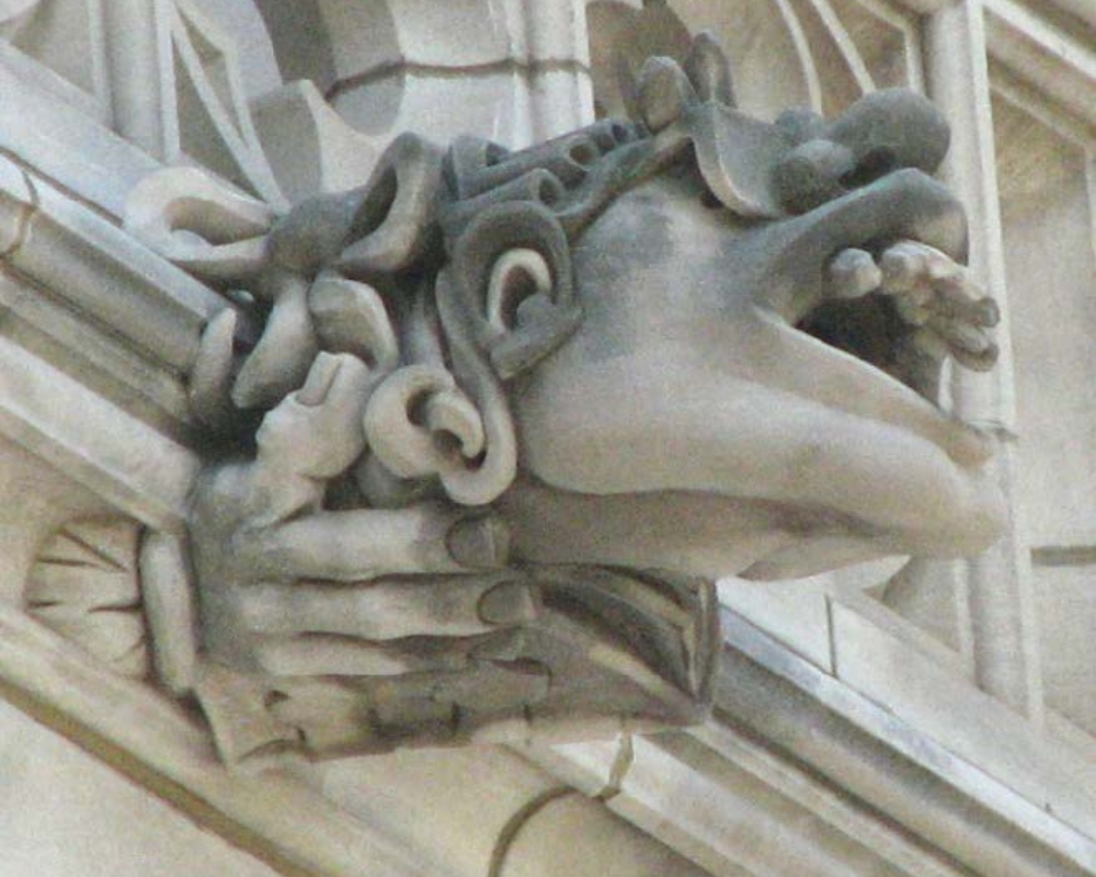 Rubin Peacock Selected Commissions - Gargoyle